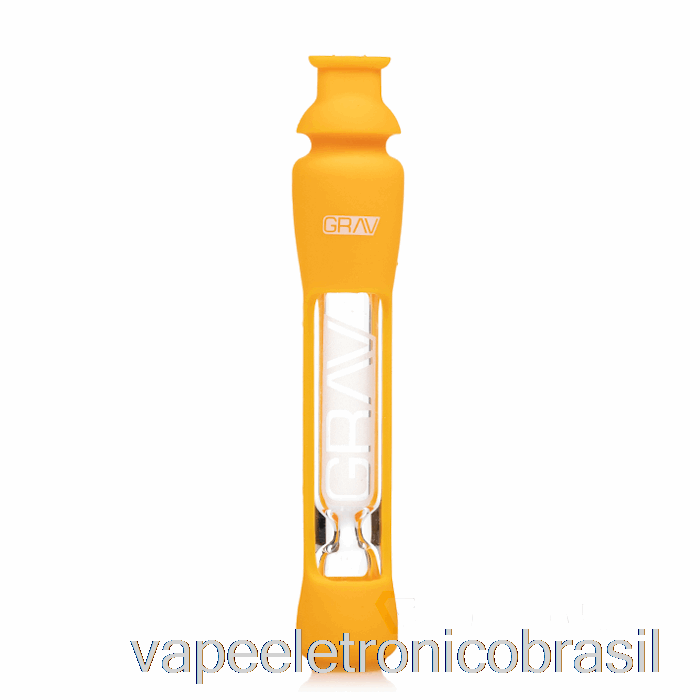 Vape Vaporesso Grav 12mm Provador Com Pele De Silicone Amarelo Mostarda